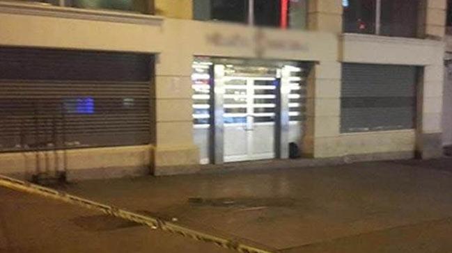 Taksim'de pheli anta alarm