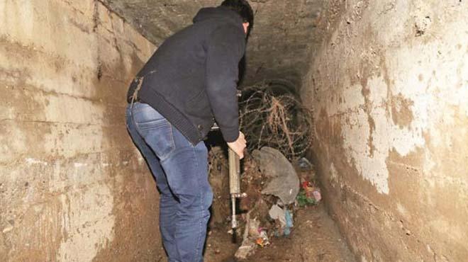 PKK tnelinde tonlarca silah bulundu