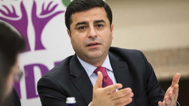 HDP E Genel Bakan Demirta hakknda su duyurusu