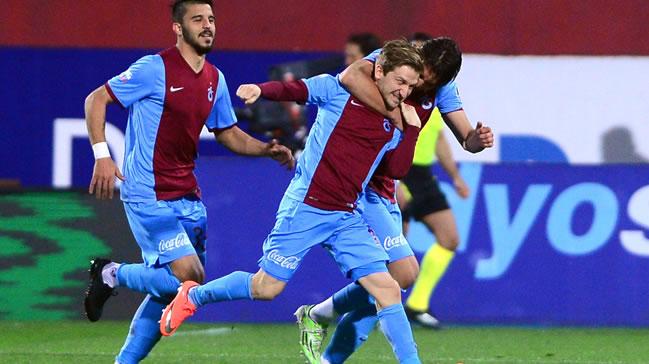 Trabzonspor - Mersin dman Yurdu: 1-0