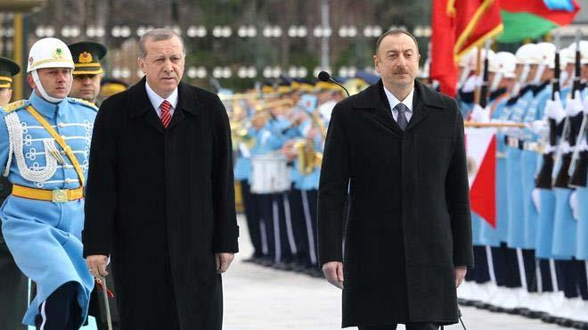 lham Aliyev Ankara'da