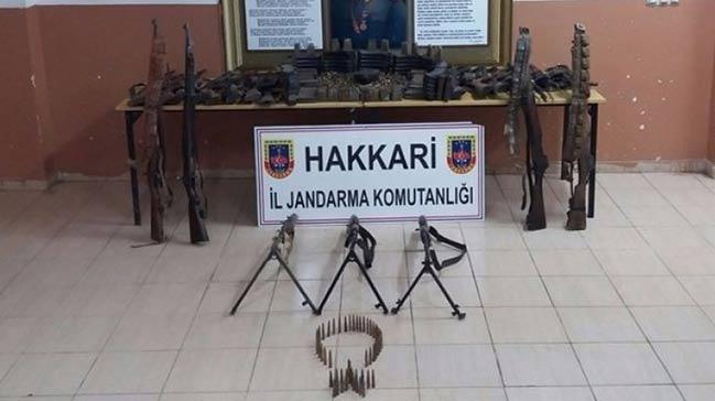 ukurca'da PKK'nn deposu ele geirildi