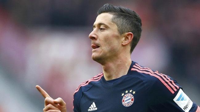 Lewa rekor krd, Bayern kazand!