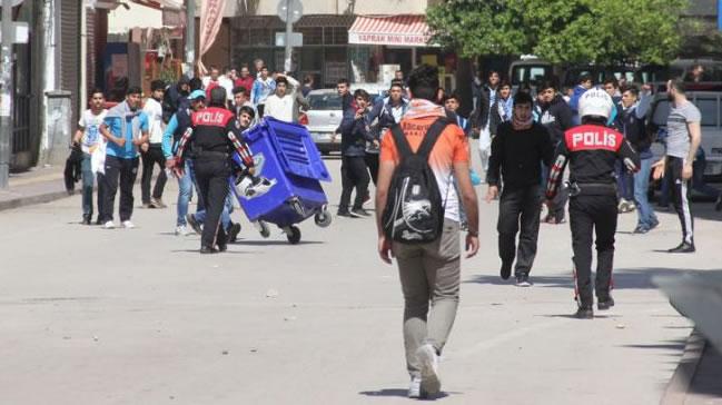 Adana derbisi ncesi olay! Bir taraftar bakland...