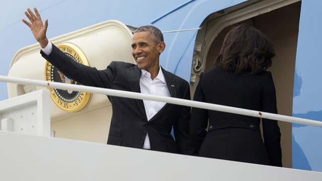 Obama tarihi ziyaret iin Kba'ya gitti