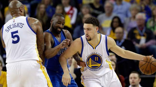 Warriors, Dallas karsnda Klay Thompson srtlad