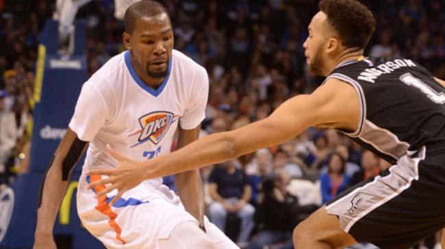 Thunder eksik Spurs'a acmad