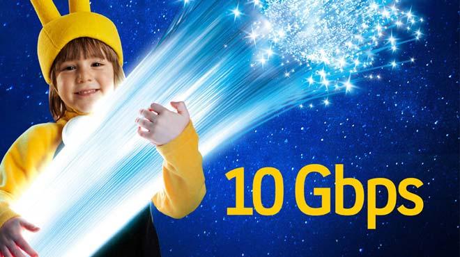 Turkcell gc fiberde 10 Gbpsye ulat