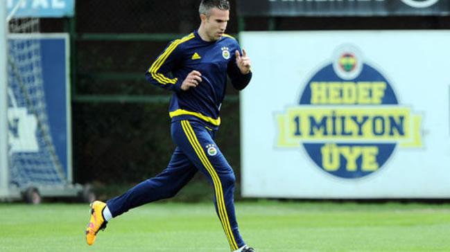 Van Persie takmla birlikte alt