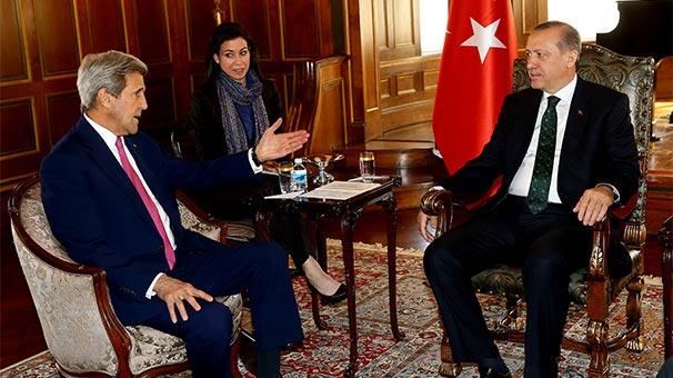 Erdoan- Kerry grmesi sona erdi