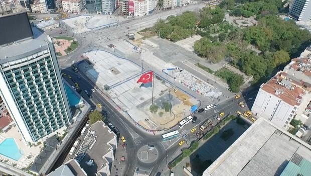 Taksim Meydan evre dzenlemesinde ikinci etap almas balyor