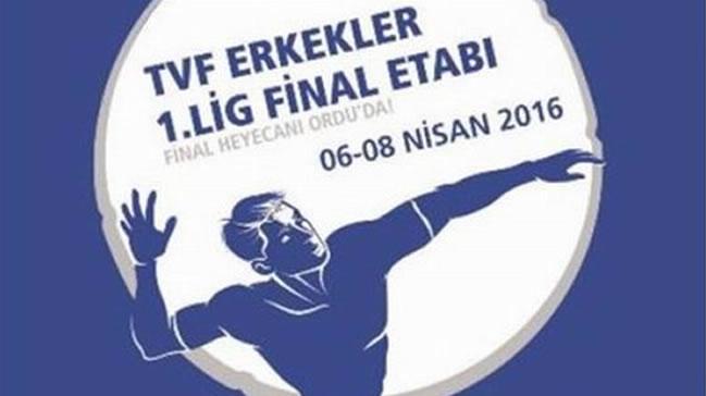 Voleybol Erkekler Final 1. Etap Ordu'da