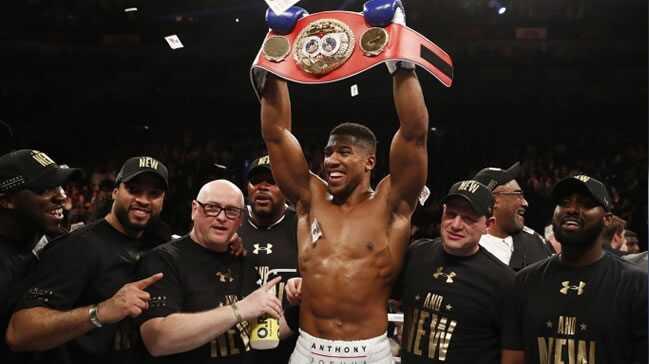 Yeni Arsklet Boks ampiyonu Anthony Joshua
