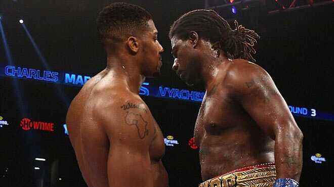 Anthony Joshua, Charles Martin ma zeti    