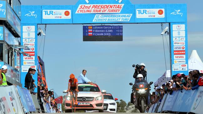 Cumhurbakanl Bisiklet Turu'nda 6. etab Garcia kazand