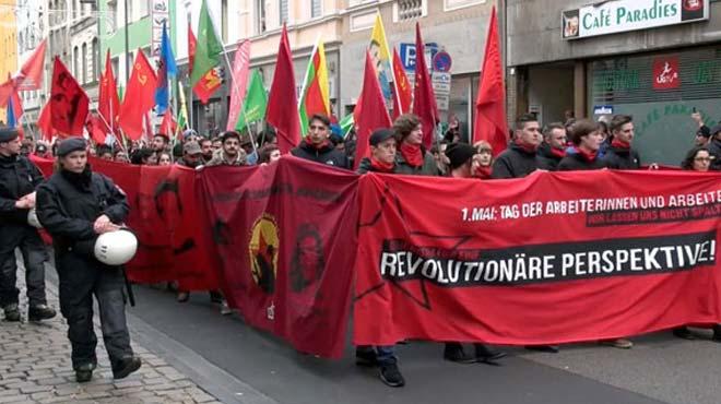 Protesto PKK yandalarnn gsterisine dnt