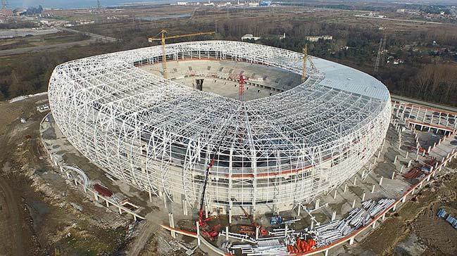 Samsunspor'un yeni stadnn yapm sryor