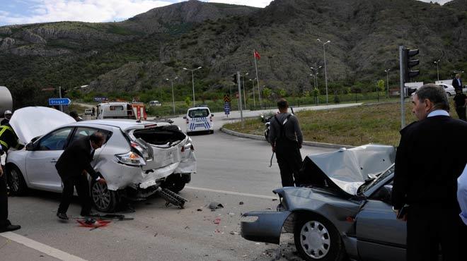 Amasya'da feci kaza: 7 yaral