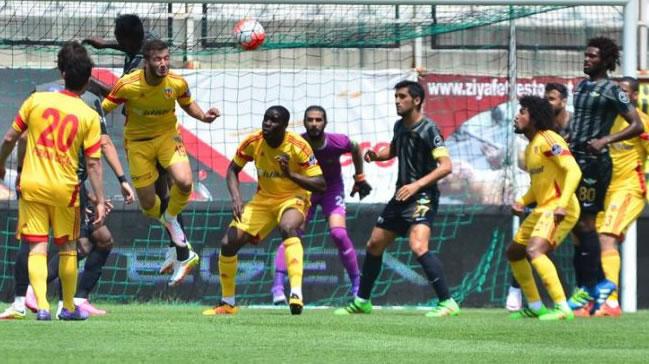 Akhisar Belediyespor - Kayserispor: 1-1