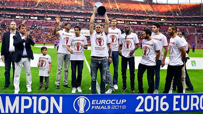 Eurocup ampiyonu Galatasaray, Arena'da