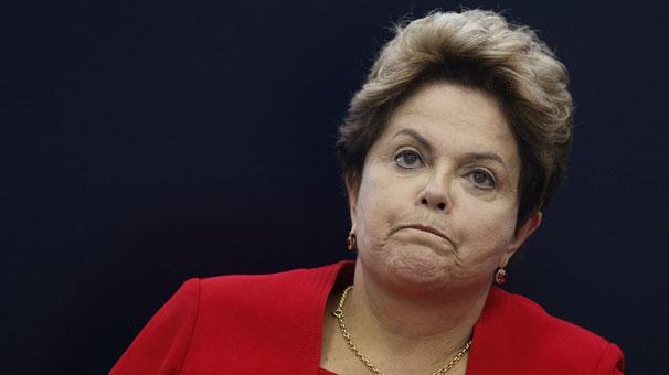 Brezilya lideri Rousseff'in grevi askya alnd!