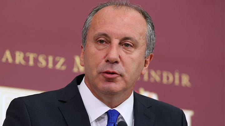 CHP'de iler kart: Muharrem nce bayrak ayor!