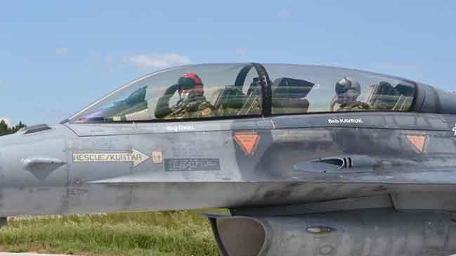 Org. Unaldan F-16yla Kandile bomba