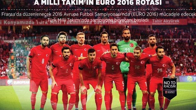 A Milli Takm'n EURO 2016 rotas