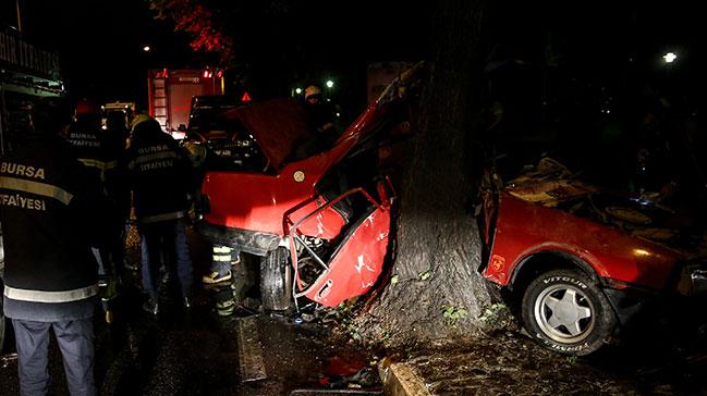 Bursa'da trafik kazas: 1 l, 3 yaral