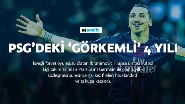 Ibrahimovic'in PSGdeki 'grkemli' 4 yl