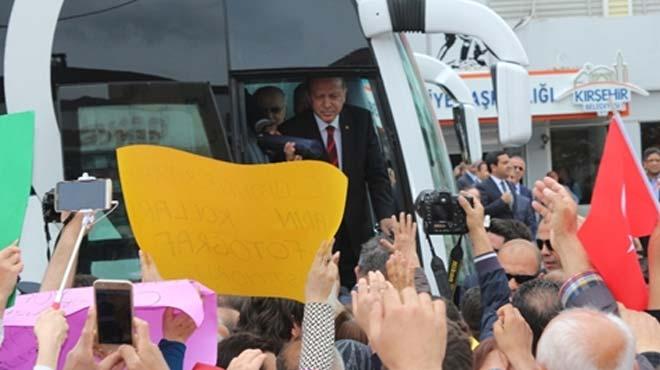 Cumhurbakan Erdoan'a sevgi seli