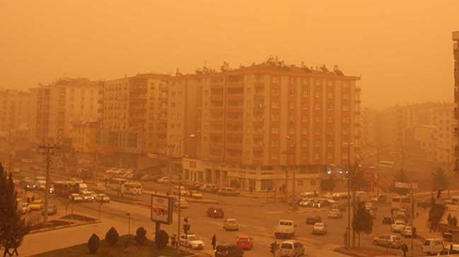 Meteoroloji'den 6 kent iin toz tanm uyars