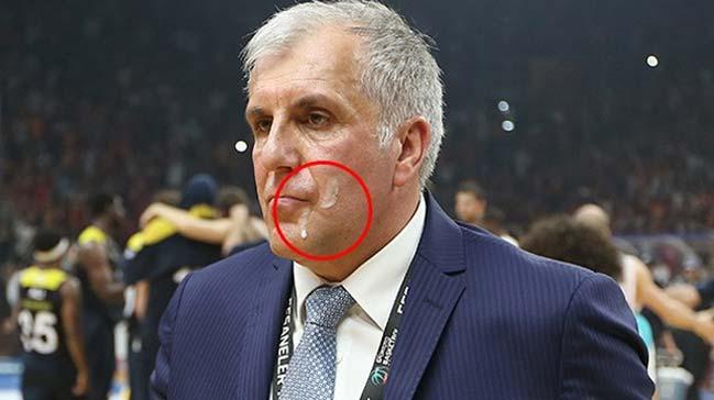 Obradovic'e byk terbiyesizlik! Suratna tkrd