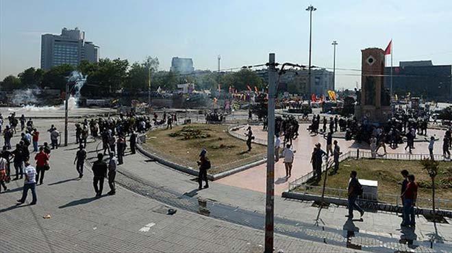 Gezi Parkna polis bariyerleri getirildi