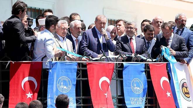 Cumhurbakan Erdoan stanbul'da