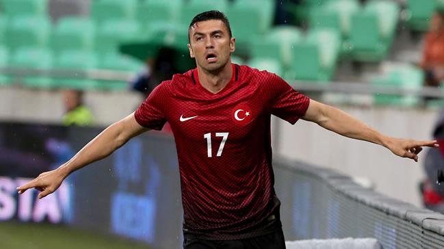 Burak Ylmaz Milli Takm'a golle dnd