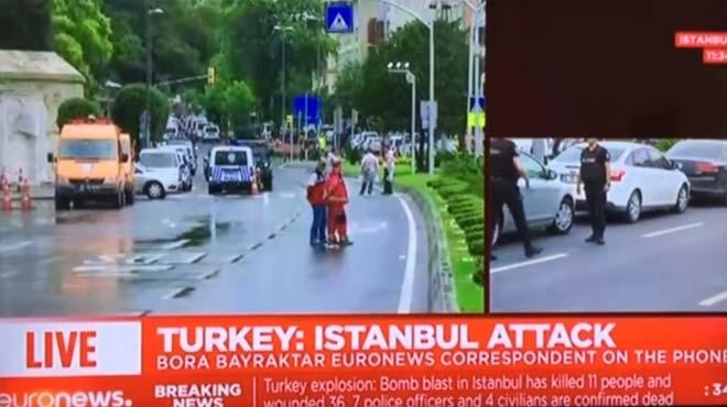 Euronews'de ak mikrofon krizi