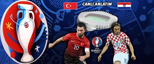 Trkiye, Hrvatistan Euro 2016 ma canl yayn ile TRT 1'de