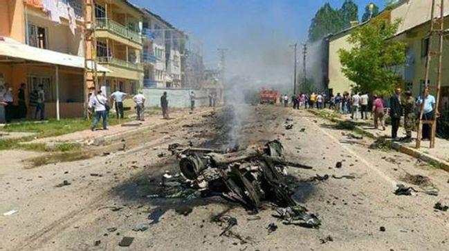 Tunceli'de bombal saldr, Van'da atma