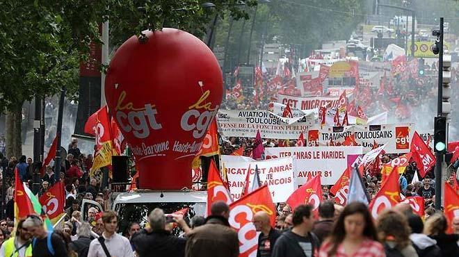 Fransa'da grev ve protestolar devam ediyor