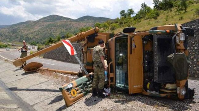 Mardin'de askeri ara devrildi! ok sayda yaral var 