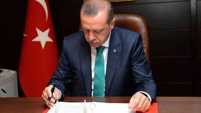 Cumhurbakan Erdoan'dan o kanunu onaylad