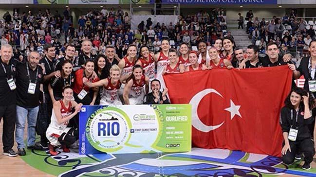 A Milli Kadn Basketbol Takm'nn Rio grubu belli oldu