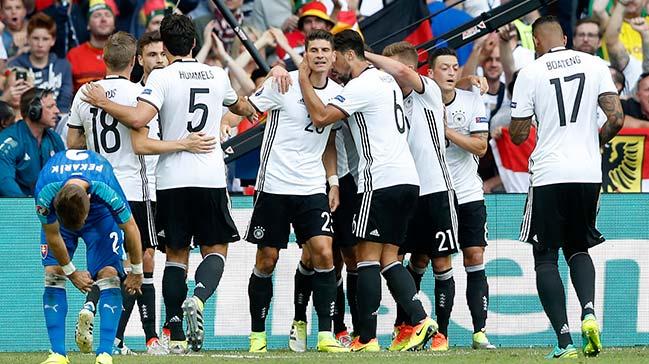 EURO2016: Almanya - Slovakya: 3-0