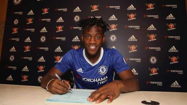 Michy Batshuayi 5 yllna Chelsea'de