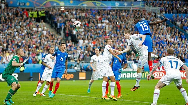 EURO2016: Fransa - zlanda: 5-2