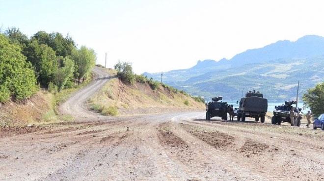 Tunceli'de zrhl araca EYP'li saldr