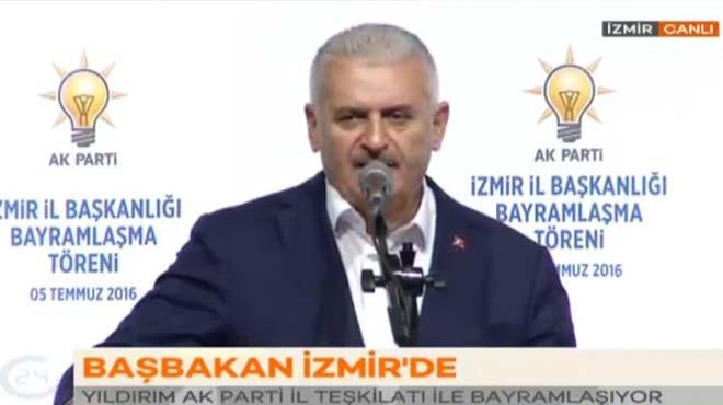 Babakan Yldrm zmir'de