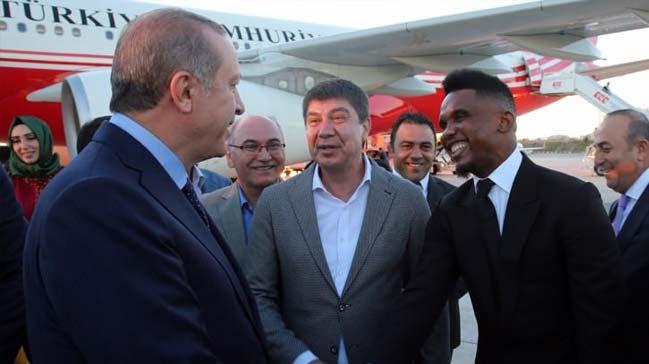 Eto'o da Erdoan' karlamaya geldi