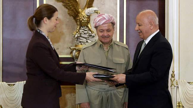 ABD, Barzani ile anlat